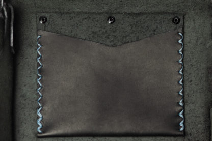 Black Leather Cross-body Bag